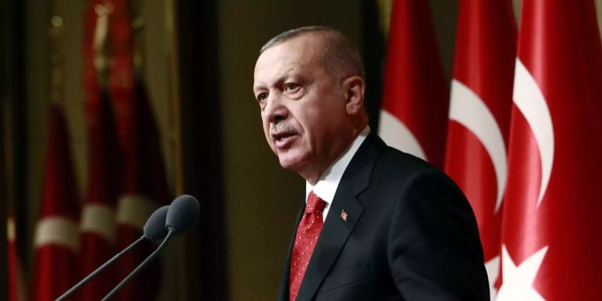 Recep Tayyip Erdogan ist nicht am Wahlkampf präsent. Recep Tayyip Erdogan