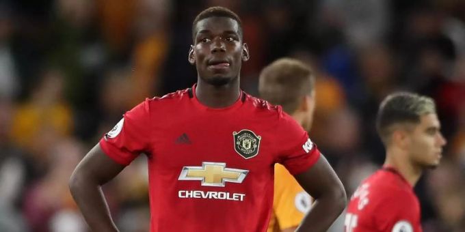 Paul Pogba (Manchester United) wurde rassistisch beleidigt. Manchester United Paul Pogba