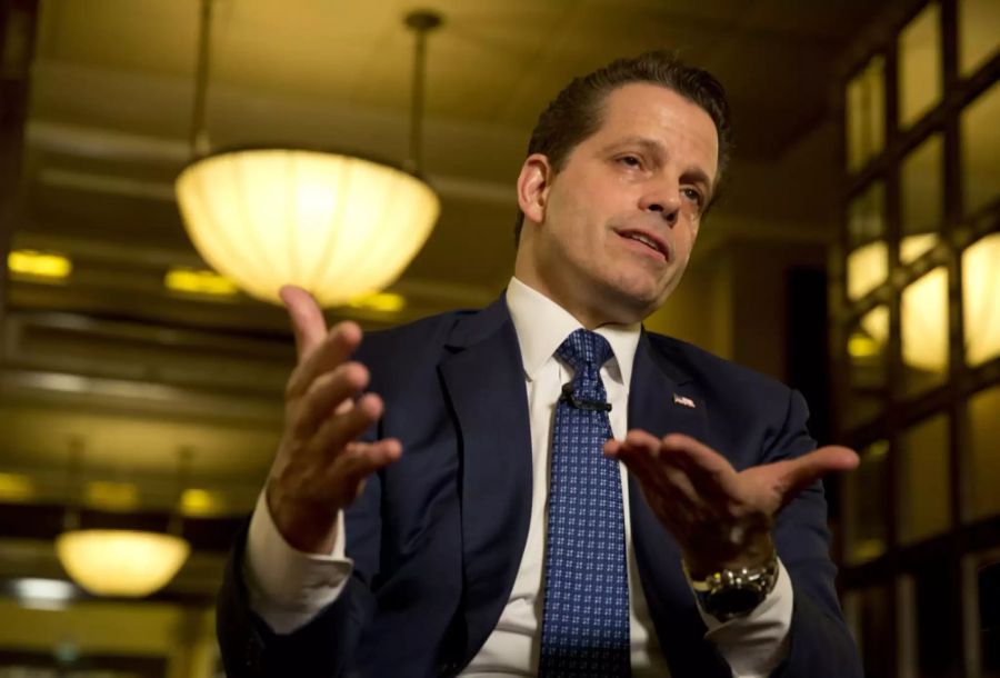 Anthony Scaramucci war kurz für Trump im Einsatz.