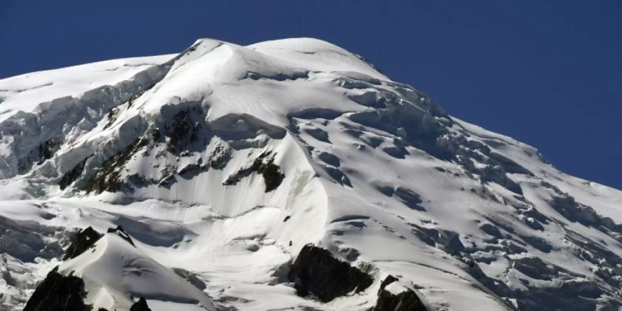 Der Mont Blanc ist mit 4810 Metern der höchste Berg Europas