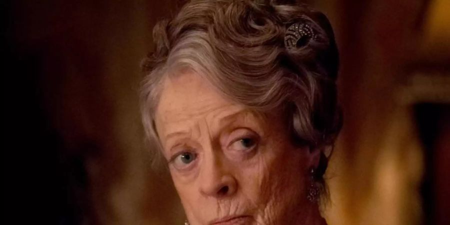 Maggie Smith als Violet Crawley in einer Szene des Films "Downton Abbey". Foto: Jaap Buitendijk/Focus Features