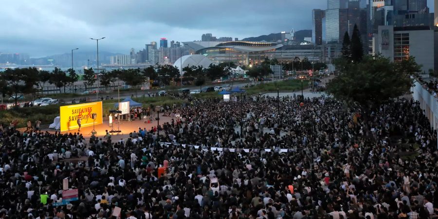 Proteste in Hongkong