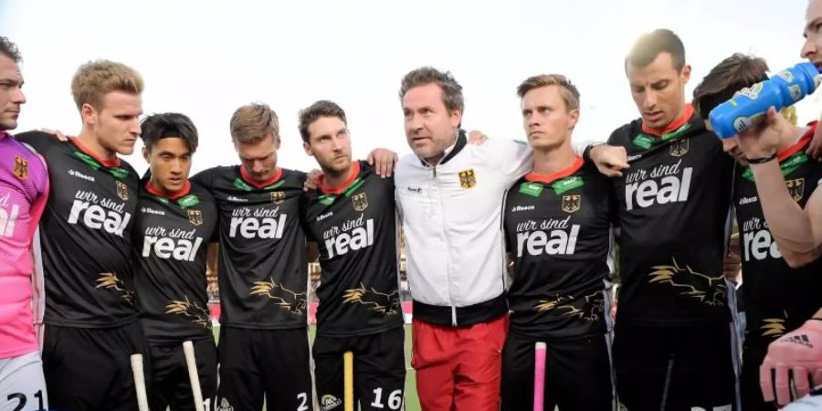 Die deutschen Hockey-Herren setzten sich klar gegen Schottland durch, verloren aber gegen die Niederlande. Foto: Frank Uijlenbroek