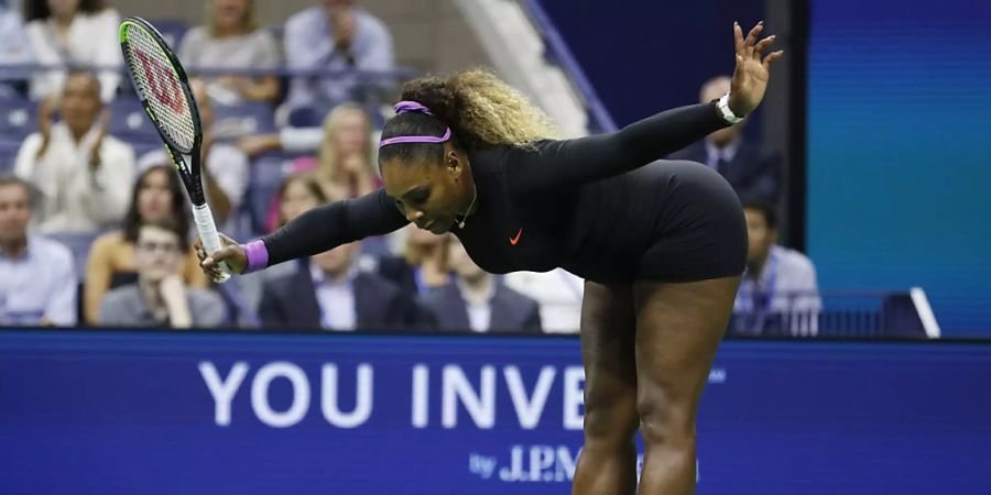 Verbeugung der Königin vor ihrem Volk: Serena Williams hat am Samstag die Chance auf ihren 24. Grand-Slam-Titel