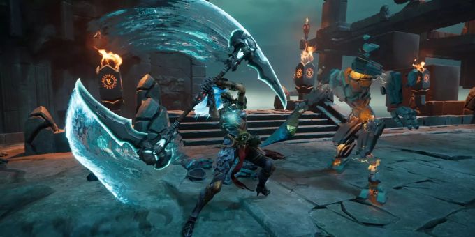 Mit neuen Waffen, Rüstungen, Gegnern und Rätseln konfrontiert THQ Nordic die Spieler ab sofort in der neusten Darksiders 3 Erweiterung. Darksiders 3 Fury.