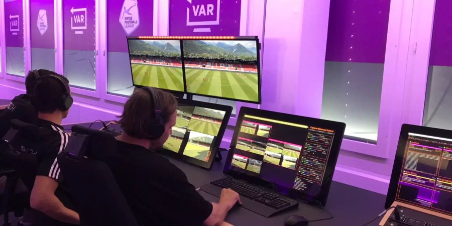 Super League VAR Videoschiedsrichter