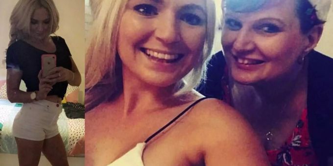 Michelle White (rechts) hofft auf strengere Richtlinien zum Verkauf von Bodybuilder-Ergänzungsmittel. Meegan Heff Protein Eiweiss