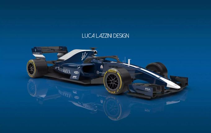 Haas Maserati Luca Lazzini