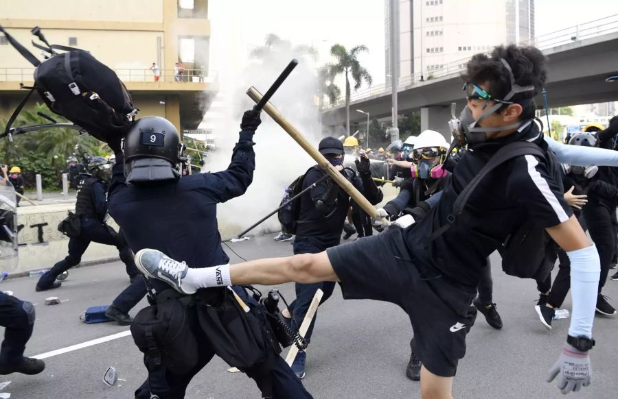 Proteste in Hongkong