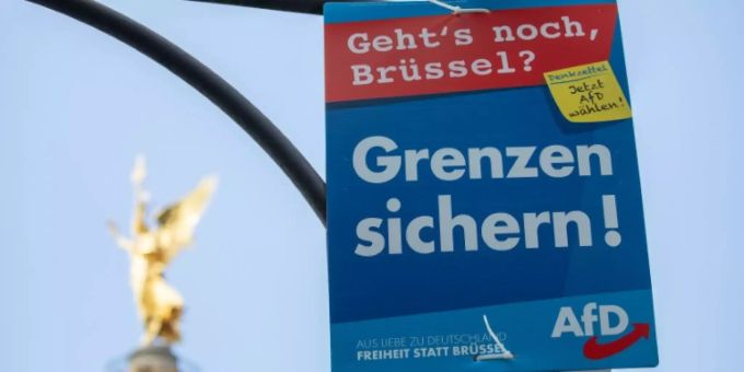 AfD-Plakat in Berlin AfD-Plakat in Berlin