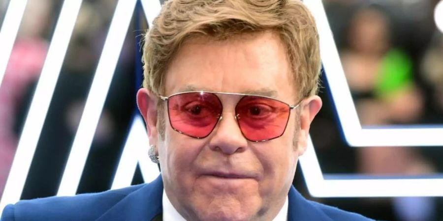 Elton John verdankt der Musik, dass er seine Drogen- und Alkoholprobleme überwinden konnte. Foto: Ian West/PA Wire