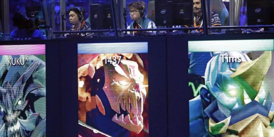 Für die Dota-WM TI9 sind nun alle Tickets gelöst. (Archivbild) Foto: Elaine Thompson/AP