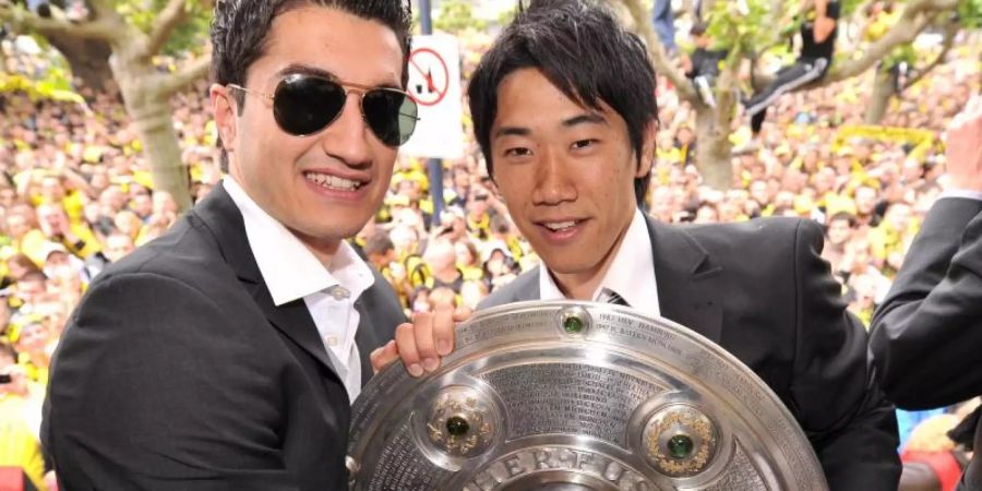 Zwei der verlorenen Söhne von Borussia Dortmund: Nuri Sahin (l) und Shinji Kagawa. Foto: Torsten Silz