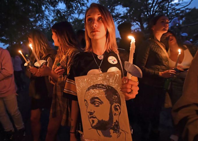 Fans trauern um Mac Miller. Mac Miller