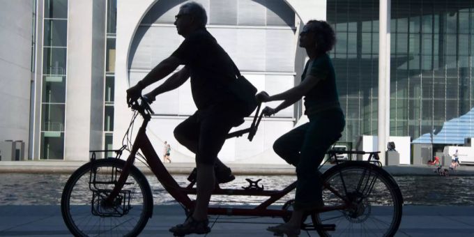 Nicht nur das Fahrrad ist ein Tandem: auch Gespräche kann man nach Tandem-Prinzip führen.