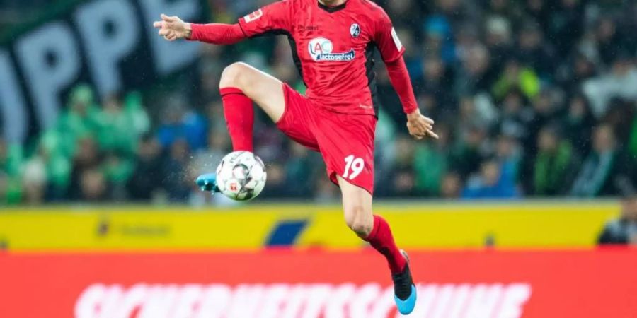 Haberer hat sich im Testspiel gegen Stuttgart verletzt. Foto: Marcel Kusch