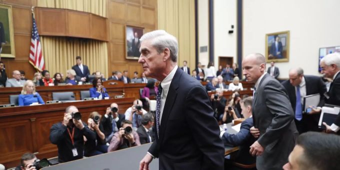 Robert Mueller stellt sich heute den Fragen des Kongresses. Robert Mueller