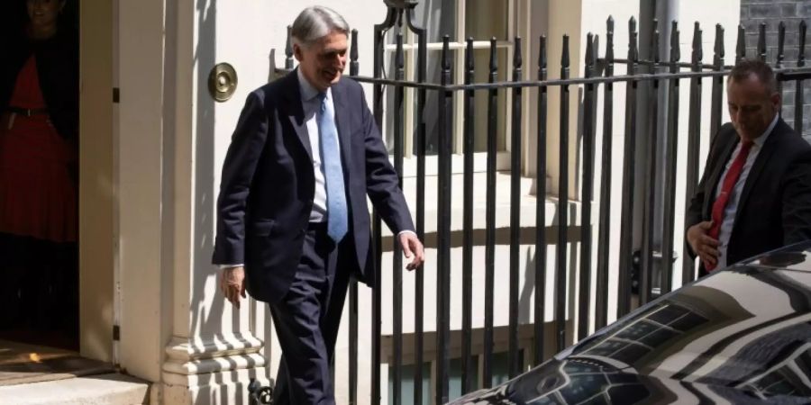 Finanzminister Hammond hat das Handtuch geworfen