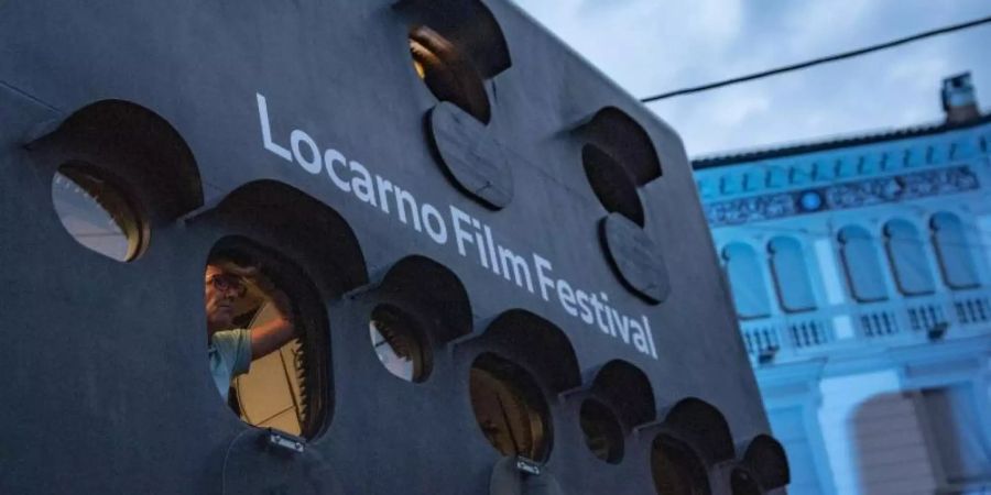 Locarno steht dieser Tage ganz im Zeichen des Films. Foto: Urs Flueeler/Keystone