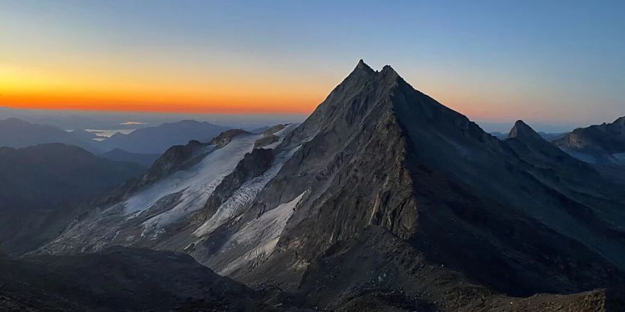 Das 4010 Meter hohe Lagginhorn gilt als verhältnismässig leicht zu besteigender Viertausender.