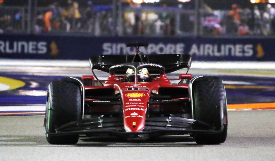 Charles Leclerc Ferrari Singapur