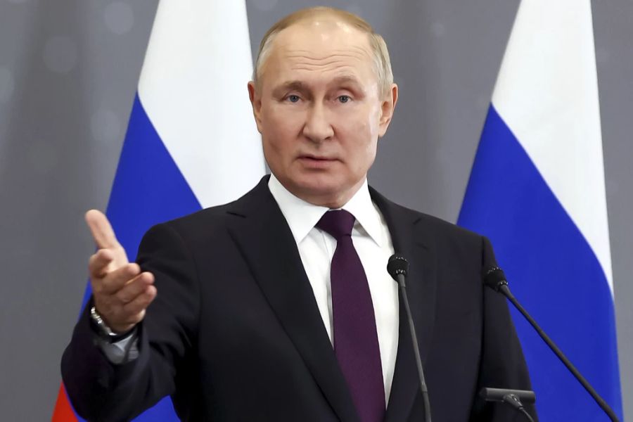 Seine Armee hat sich laut Volodymyr Dacenko schon viele Taktik-Fehler geleistet: Wladimir Putin.