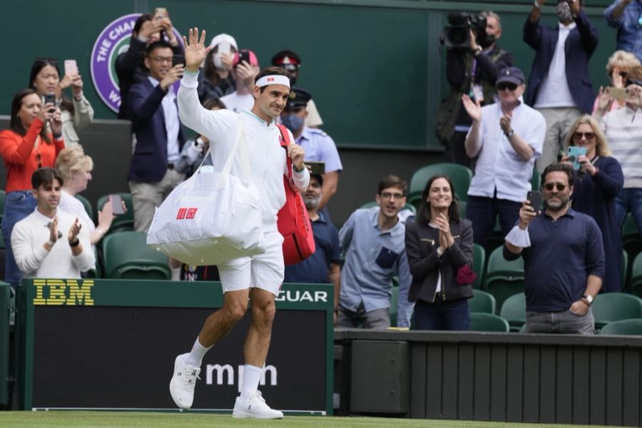 Roger Federer gilt in Wimbledon als absolute Legende.