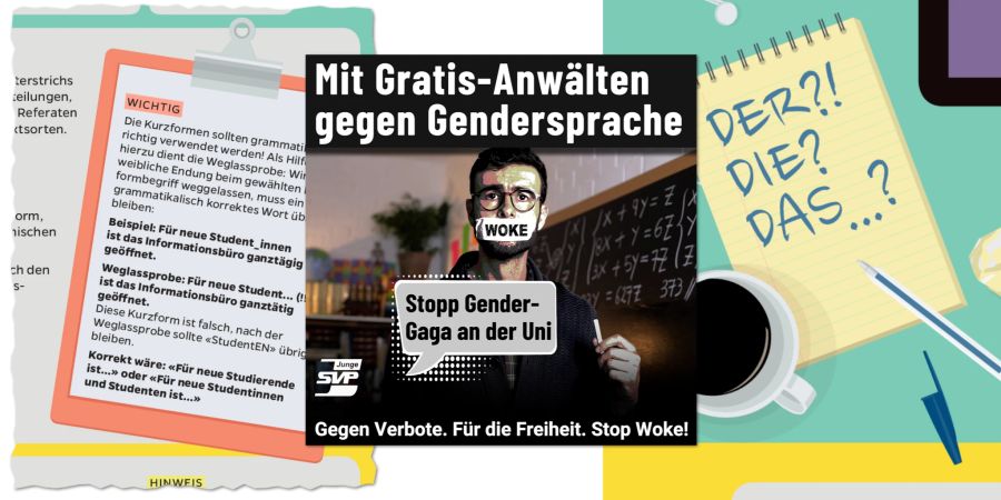 Gendern ZHAW JSVP Gratis-Anwälte