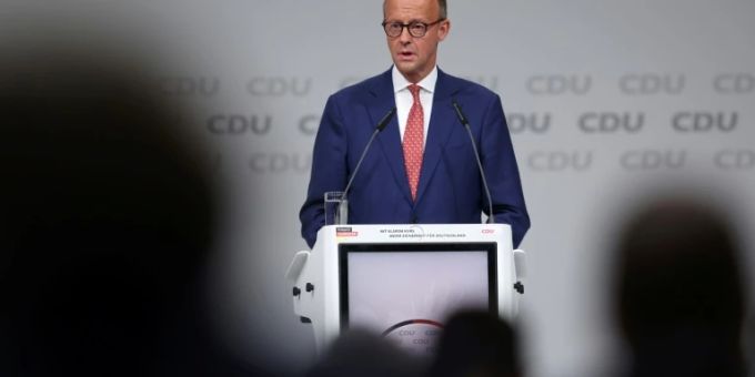 CDU-Chef Merz friedrich merz cdu
