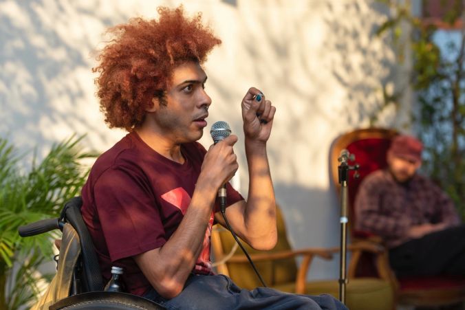 Selbstironisch: «Rollingeddie» Edwin Ramirez in aktion.
