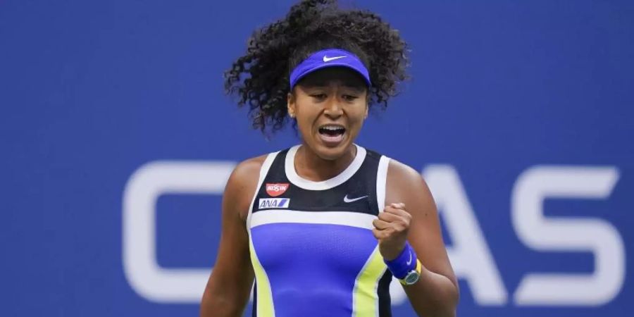 Neue Nummer drei der Tennis-Weltrangliste der Damen: Naomi Osaka aus Japan. Foto: Seth Wenig/AP/dpa