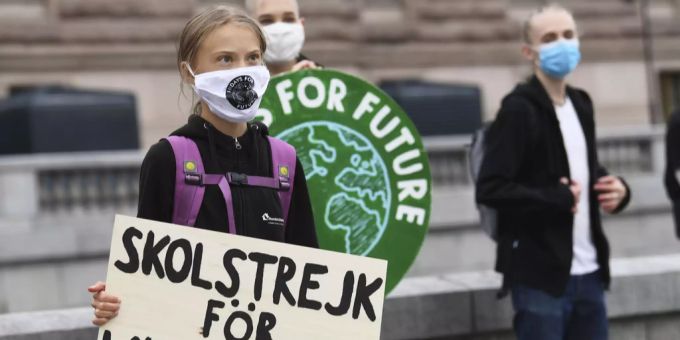 Greta Thunberg ist nicht einverstanden mit den Klimazielen der EU. Thunberg