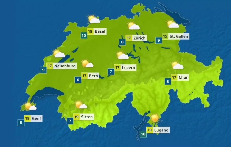 Wetter Prognose SRF Meteo