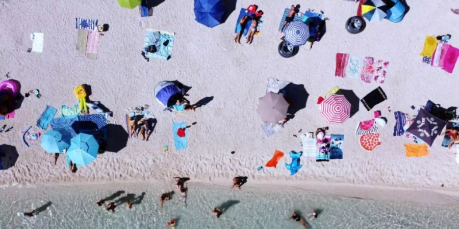 Strand im kroatischen Split