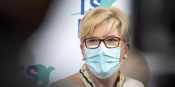Ingrida Simonyte, Ministerpräsidentin von Litauen Ingrida Simonyte