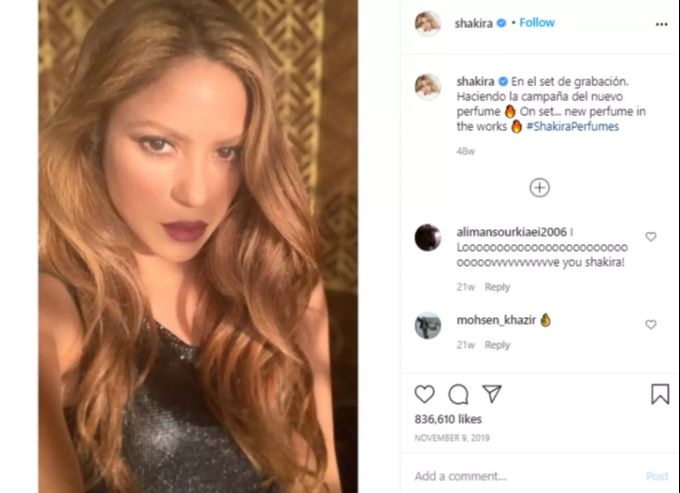 Keinen gibts, der sie nicht mag: Shakira! Shakira
