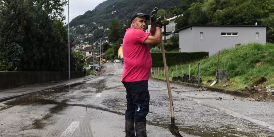 Tessin Unwetter Wetter Schweiz