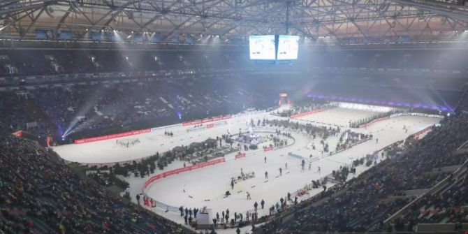 Biathlon auf Schalke