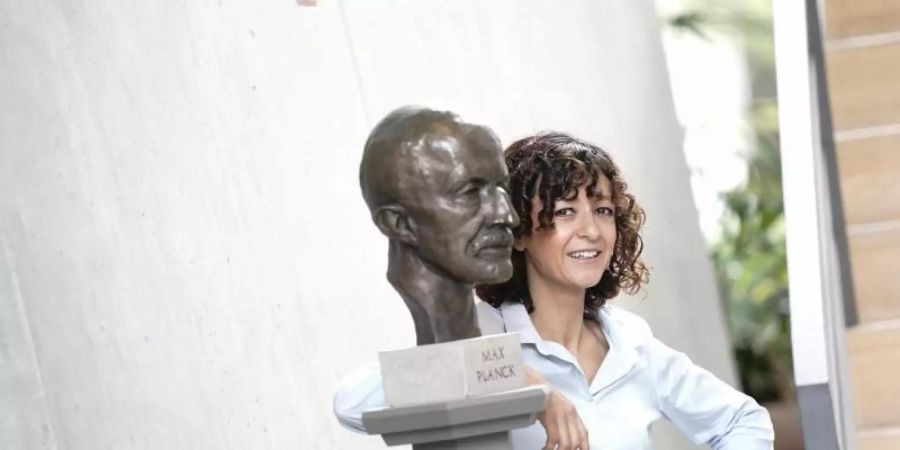 Die französische Genforscherin Emmanuelle Charpentier hat zusammen mit J. A. Doudna die Genschere Crispr/Cas9 massgeblich entwickelt. Foto: Kay Nietfeld/dpa