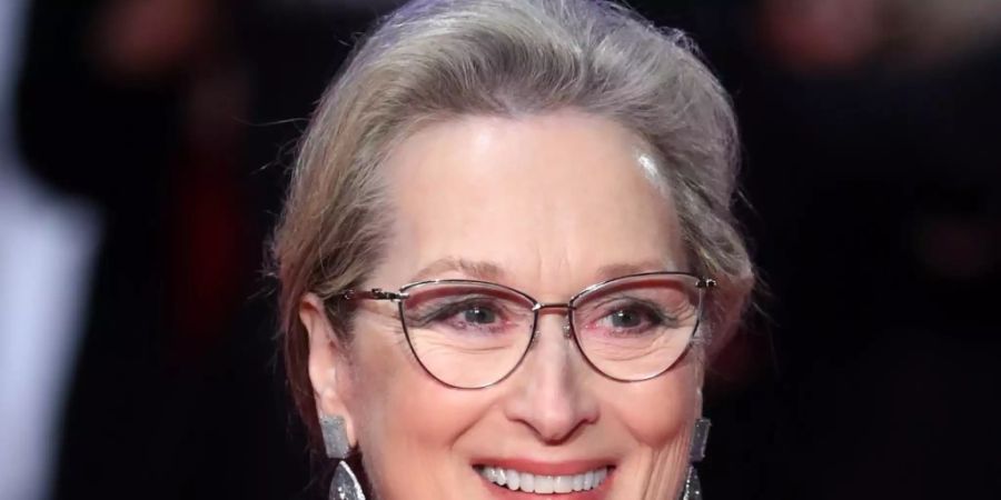 Die amerikanische Schauspielerin Meryl Streep stösst zur bereits mit diversen Stars besetzten  Netflix-Komödie «Don't Look Up». (Archivbild)