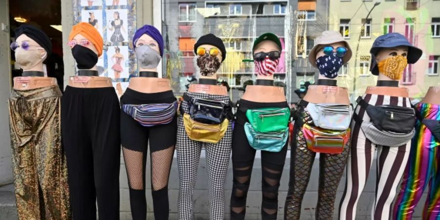 Angebot eines Bekleidungsgeschäfts in Berlin