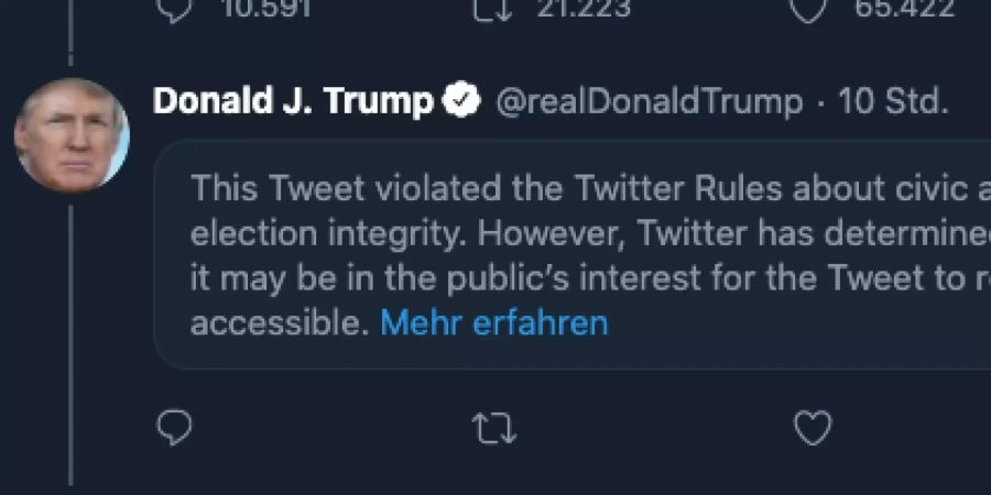 twitter donald trump