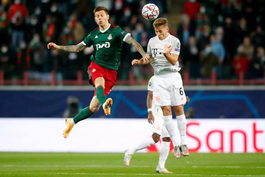 Joshua Kimmich zieht im Mittelfeld der Bayern die Fäden.