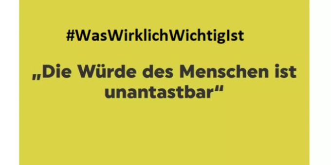 Die Aktion richtet sich gegen die Jubiläumswoche der Pegida-Bewegung. Dresden