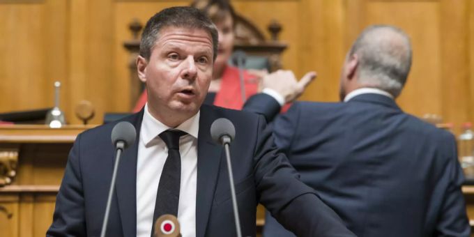 Der GLP-Parteigründer und ehemalige Parteipräsident Martin Bäumle in Nationalrat. Martin Bäumle
