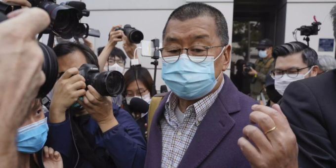 Der Hongkonger Medienunternehmer Jimmy Lai ist festgenommen worden. (Archivbild) Der Hongkonger Medienunternehmer Jimmy Lai ist festgenommen worden. (Archivbild)