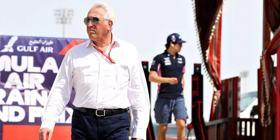 Lawrence Stroll Sebastian Vettel