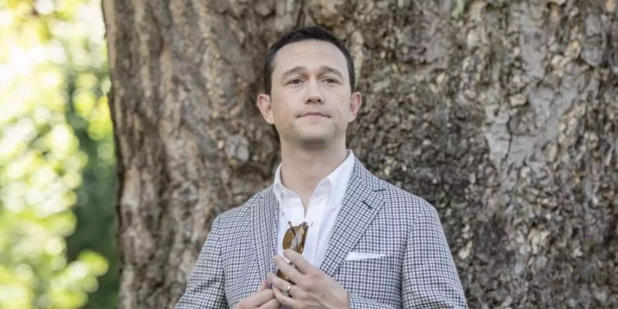 Joseph Gordon-Levitt 2019 beim Internationalen Filmfestival in Locarno. Foto: Urs Flueeler/KEYSTONE/dpa