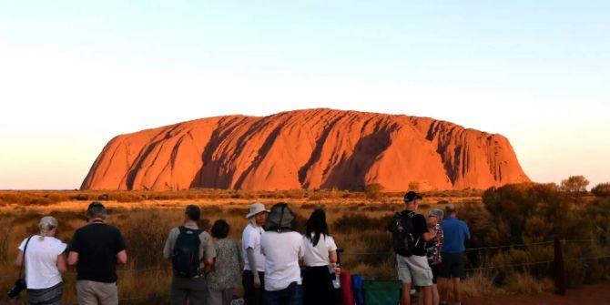 Touristen Australien