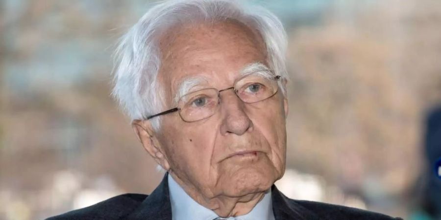 Der Berliner Unternehmer und Kunstsammler Erich Marx (2015). Foto: picture alliance / dpa